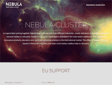 Tablet Screenshot of nebula-cluster.com